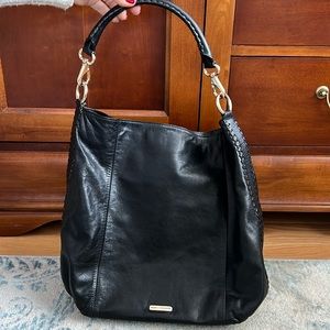 Rebecca Minkoff Black leather hobo bag